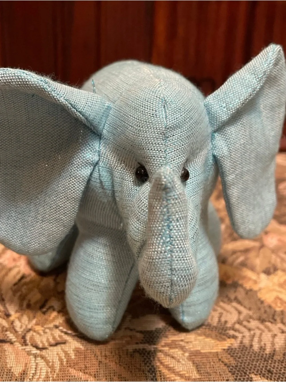 Conrad Bangkok Hotel small stuffed elephant